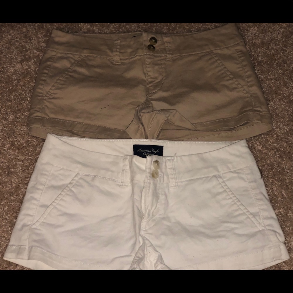 Shorts (white and/or tan)